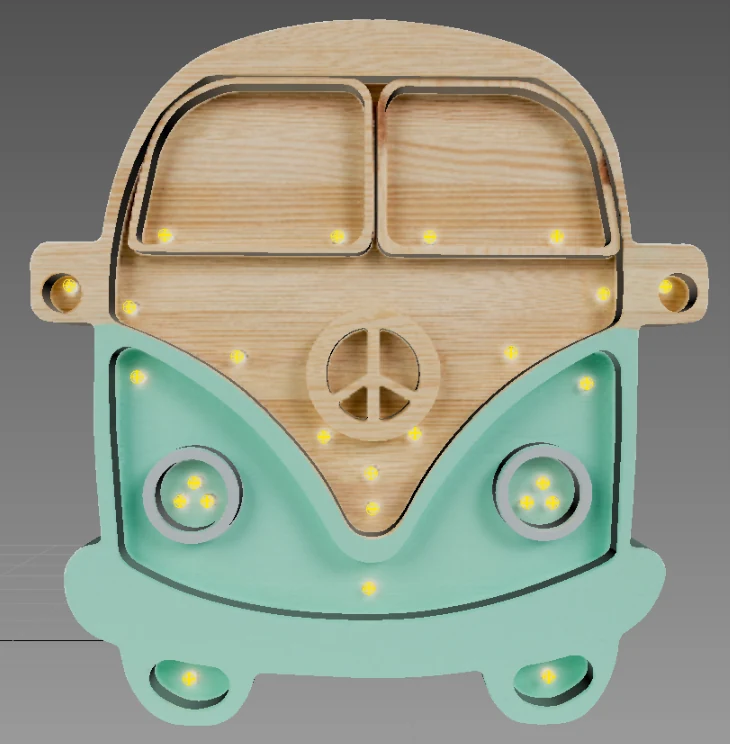 Archiwalny podgląd modelu autobusu.